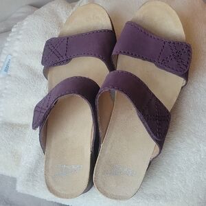 Women's Purple Slide Sandals